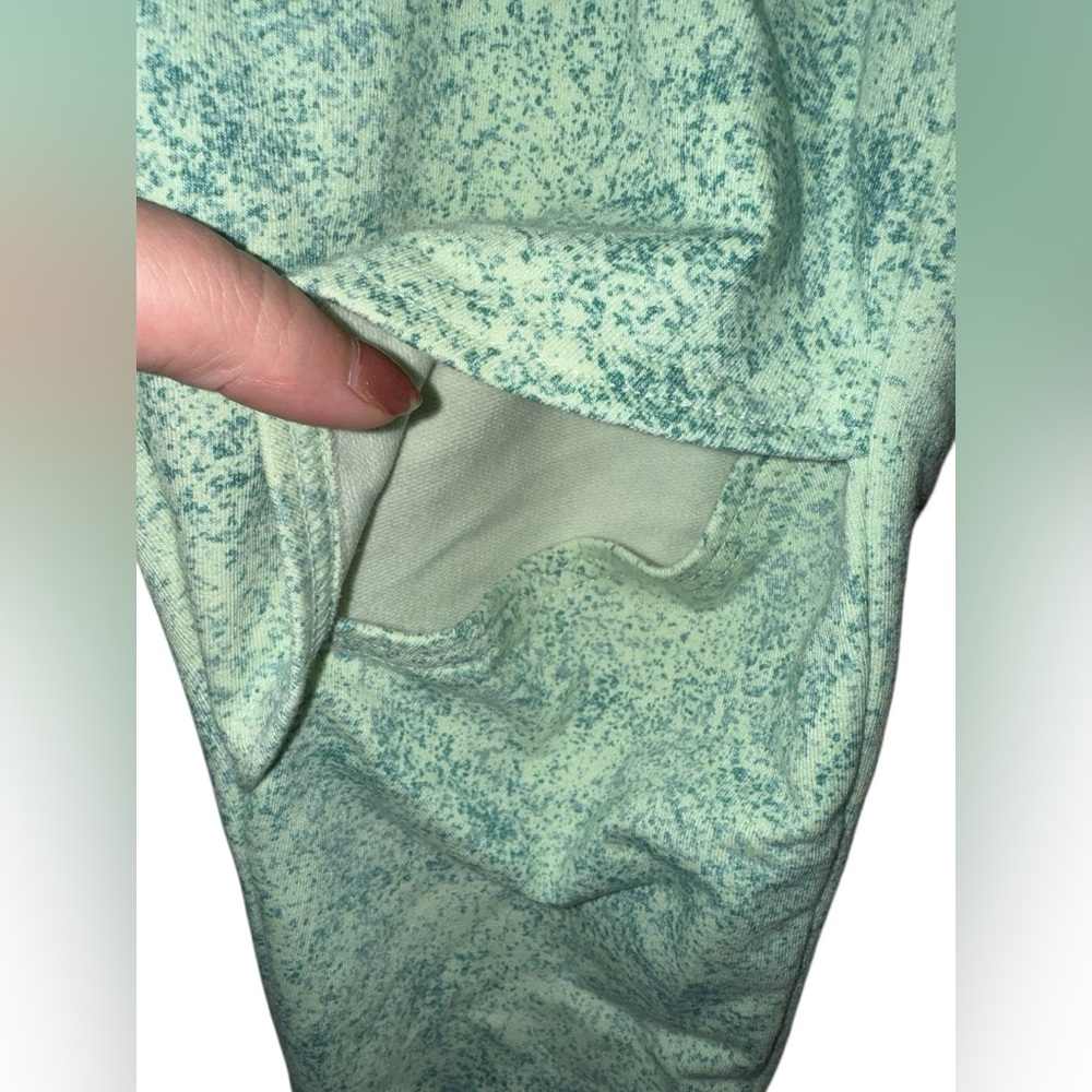 Gymshark Weight Lifting Chalk Joggers Split-Knee Pants Women’s Small Green - Picture 2 of 10